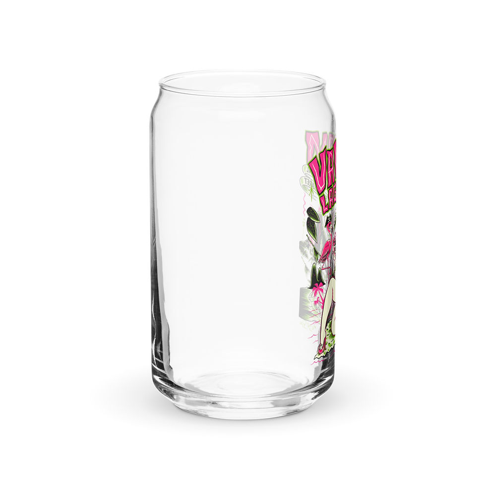 Thumbnail: VaVoom Lagoon Vintage Glass