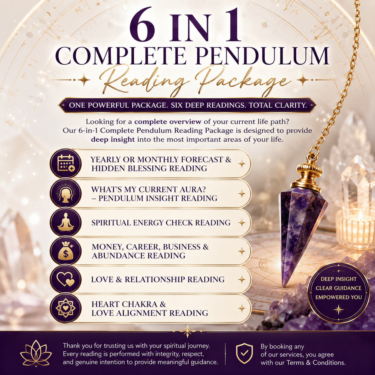 6-in-1 Complete Life Insight Package