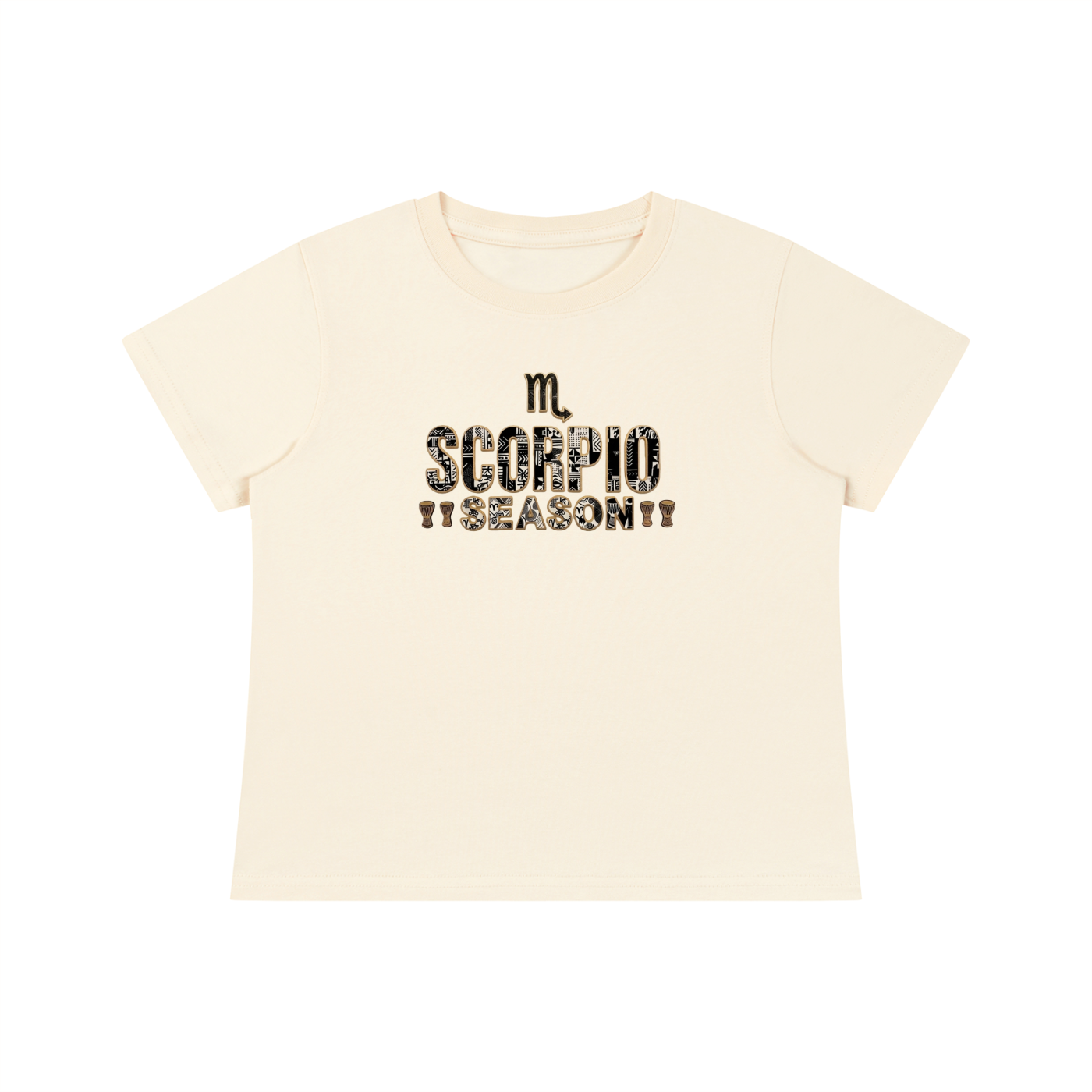 SCORPIO Quick-Dry Baby T-Shirt with Scorpio Season text