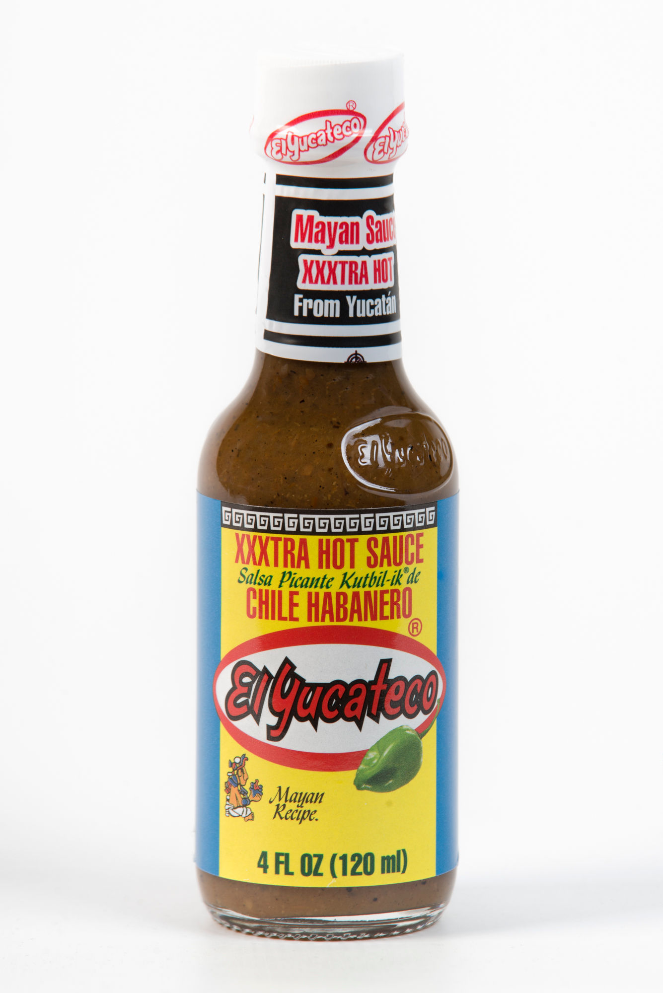 Salsa habanero XXXTRA HOT El Yucateco - 120 ml