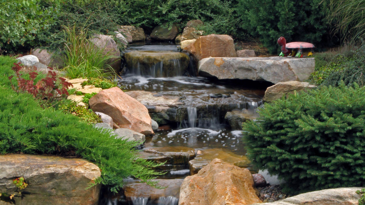 Medium Scale Pondless Waterfall