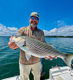 Striper Bass caught by Shan