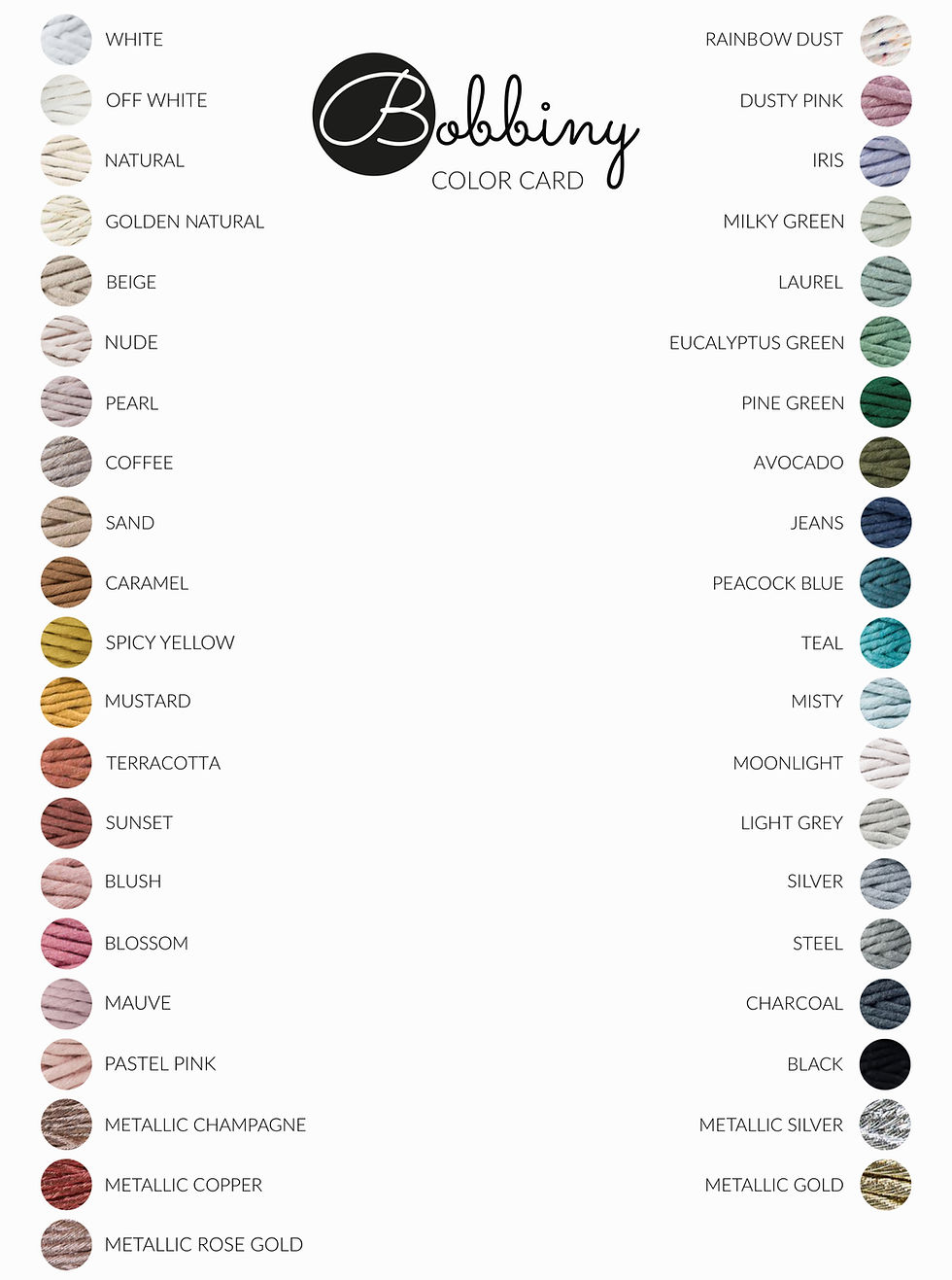 Thumbnail: Bobbiny- 3mm Braided Cotton Cord