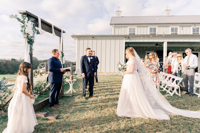 November Wedding at Allenbrooke Farms in Spring Hill, TN
