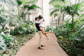 Opryland Gardens & Conservation Center Engagement Session in Nashville, TN