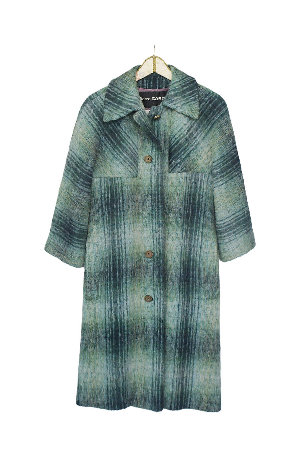 Thumbnail: Pierre Cardin Wool Coat - Small