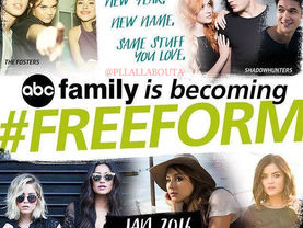 Introducing You to FreeForm! ABC Family is renaming to be FreeForm!