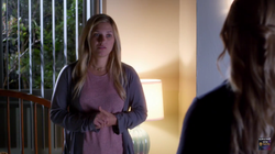 Charlotte talking to Alison in 6B!