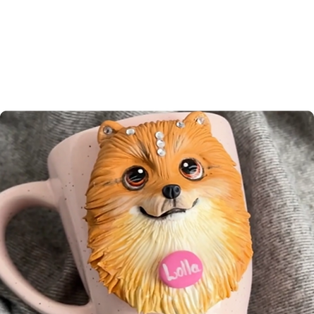 Aula 01 — Lulu da Pomerânia em biscuit