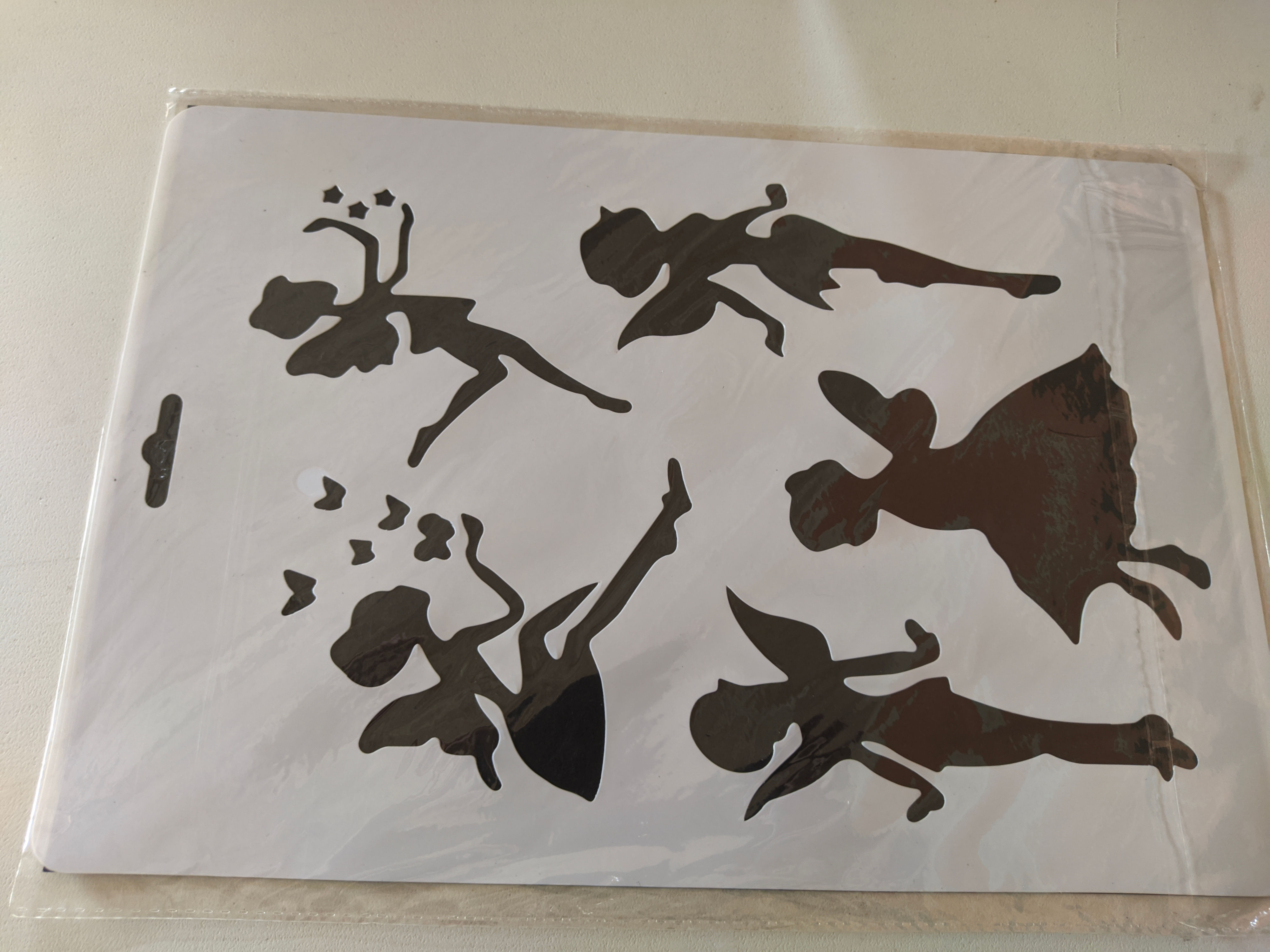 Fairy/tinkerbell stencil