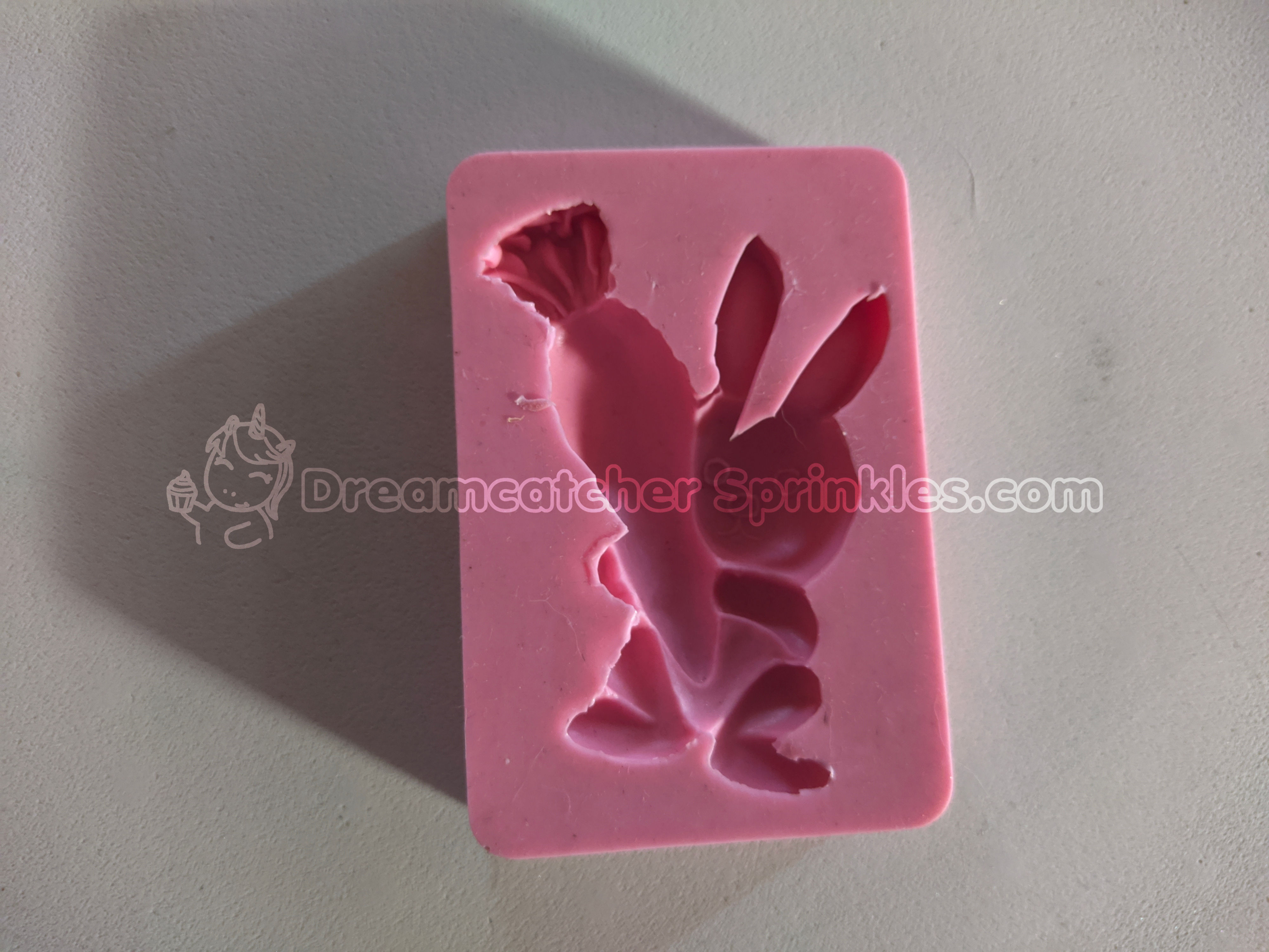 Bunny with carrot mould