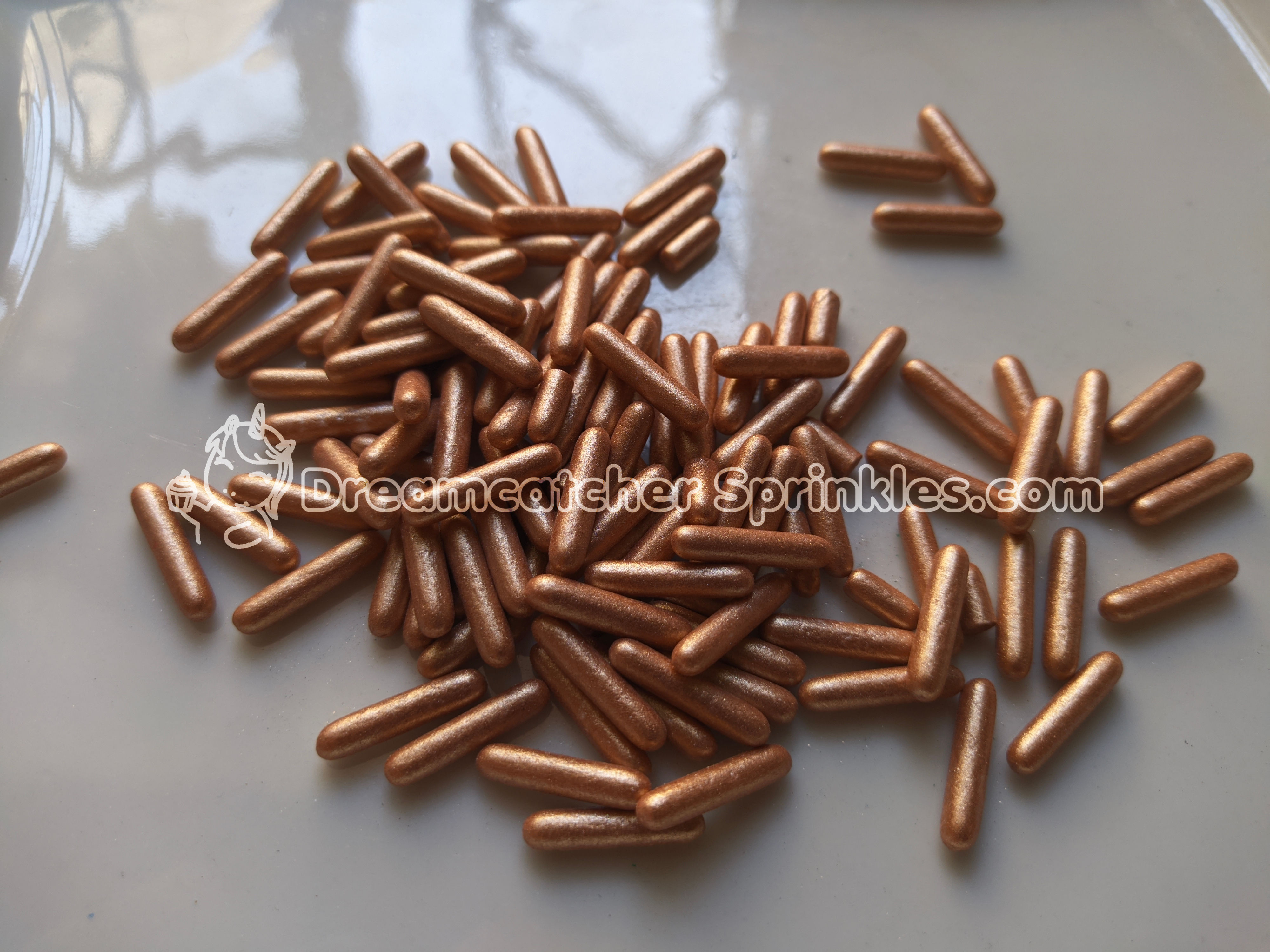 Rose Gold sugar Rods 