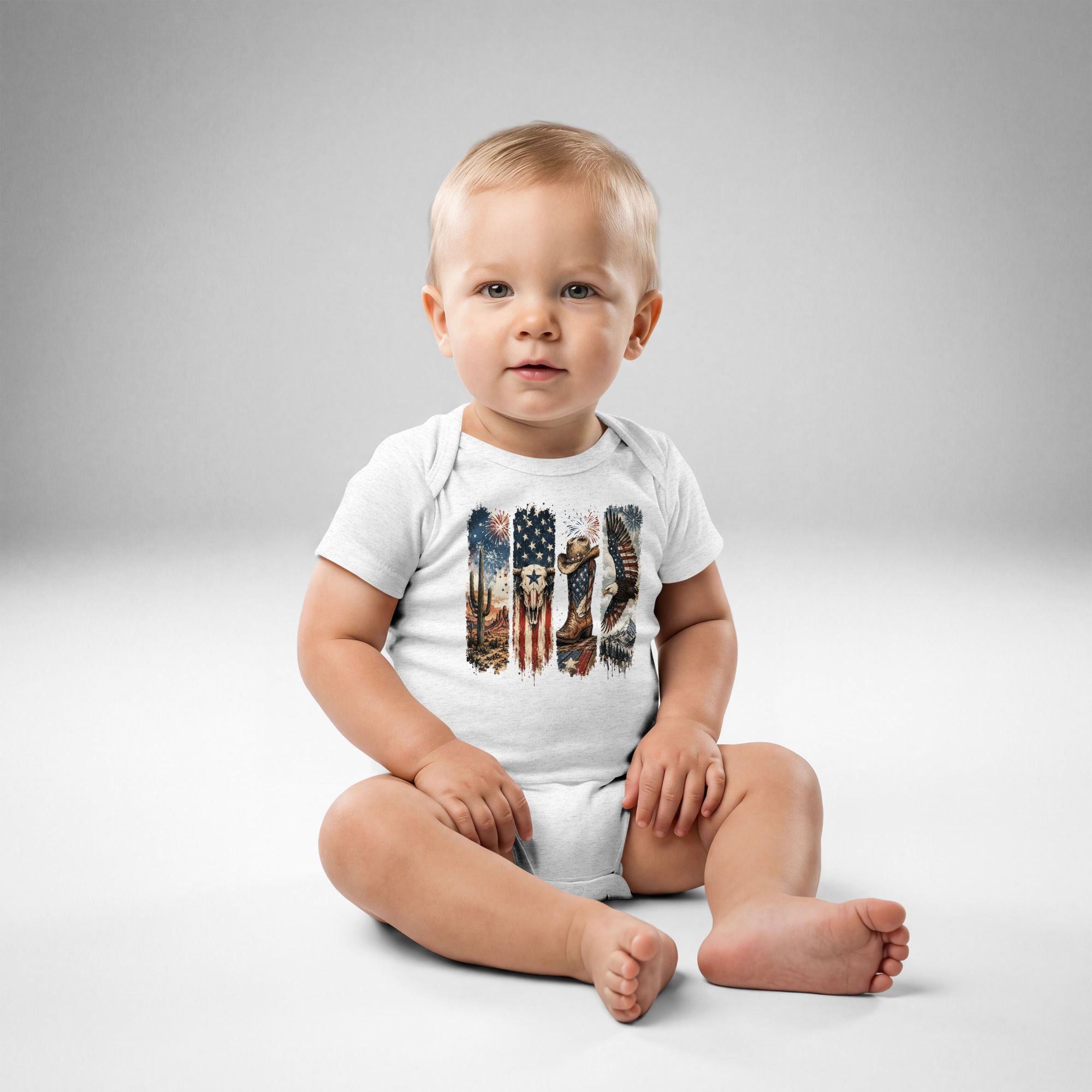 Free Country Baby Onsie