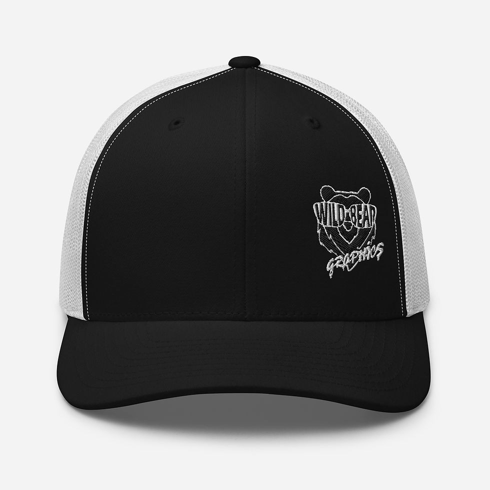Thumbnail: Wild Bear Graphics Trucker Cap
