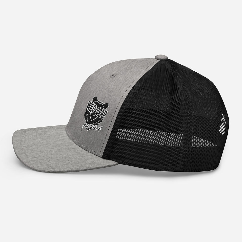 Thumbnail: Wild Bear Graphics Trucker Cap