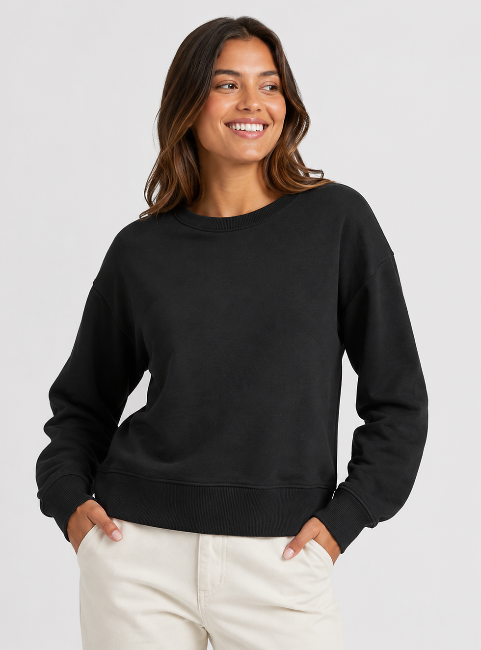 Thumbnail: Women's Slouch Pullover Crew