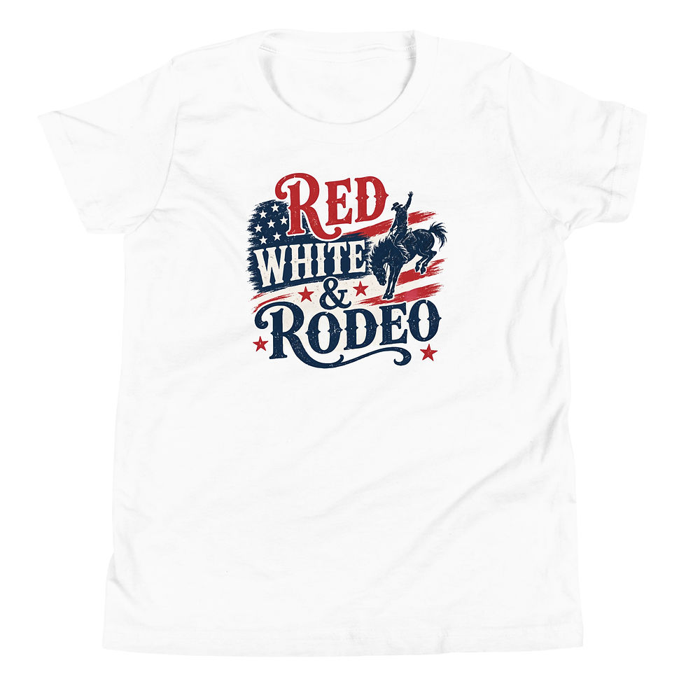 Thumbnail: Red, White & Rodeo Youth Tee