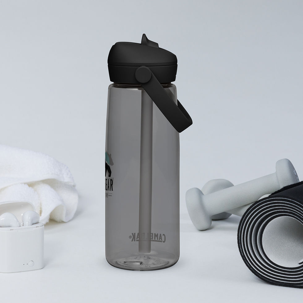 Thumbnail: Wild Bear Flip straw water bottle