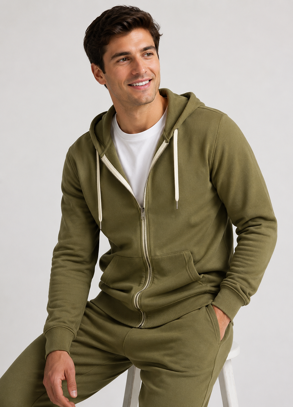 Thumbnail: Fleece Full Zip Hoodie