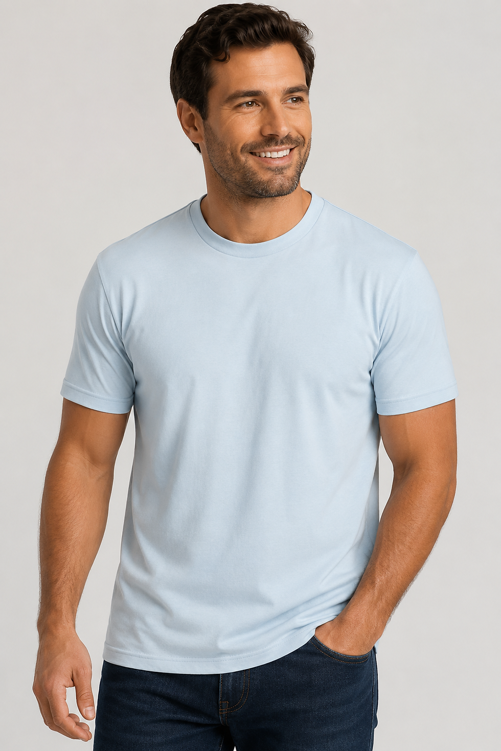Thumbnail: Classic Crew Tees Heather
