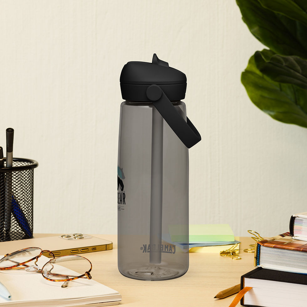 Thumbnail: Wild Bear Flip straw water bottle