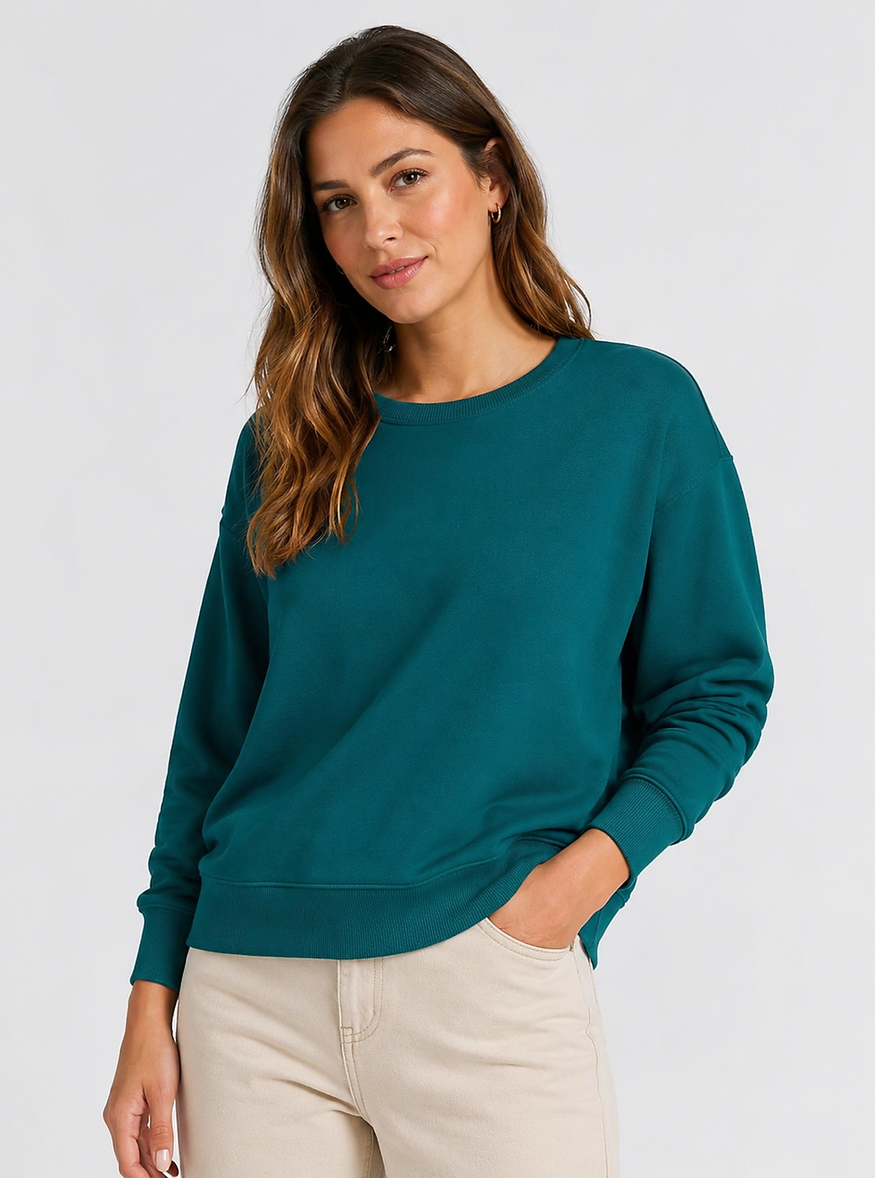 Thumbnail: Women's Slouch Pullover Crew