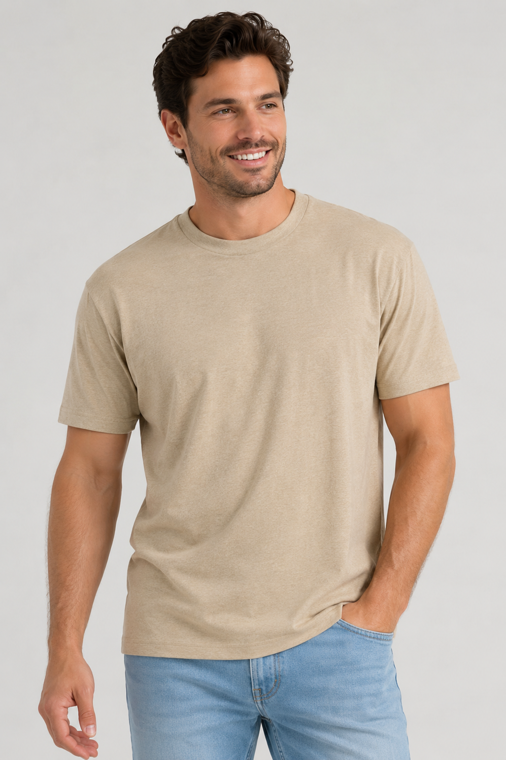 Classic Crew Tees Heather