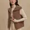 Thumbnail: Varley Aspen Gilet in Ash Taupe Front View