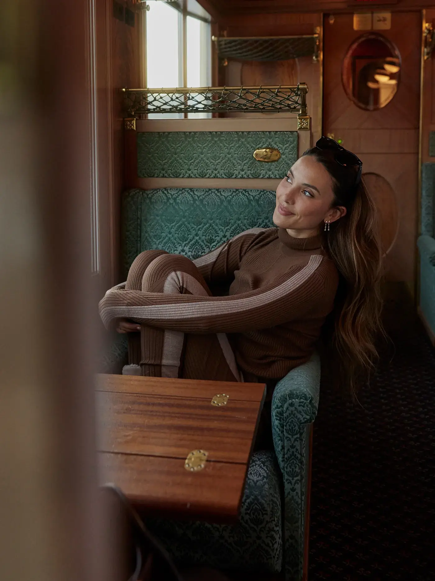 Varley Leopold Roll Neck Knit