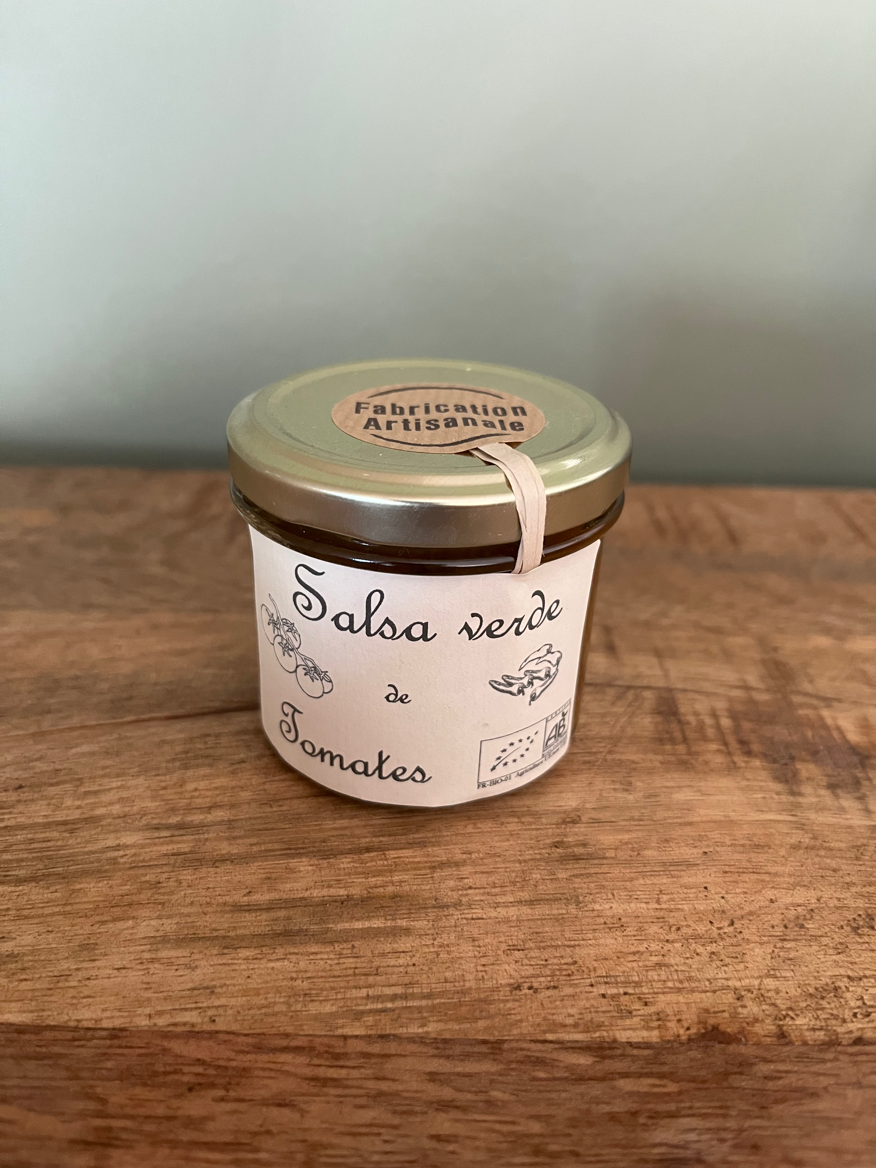 Salsa verde de tomates BIO