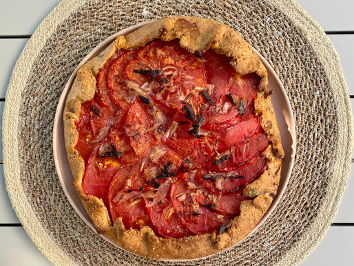 Tarte à la tomate cœur de bœuf facile et savoureuse 🍅