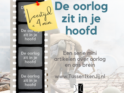 De oorlog zit in je hoofd (1)