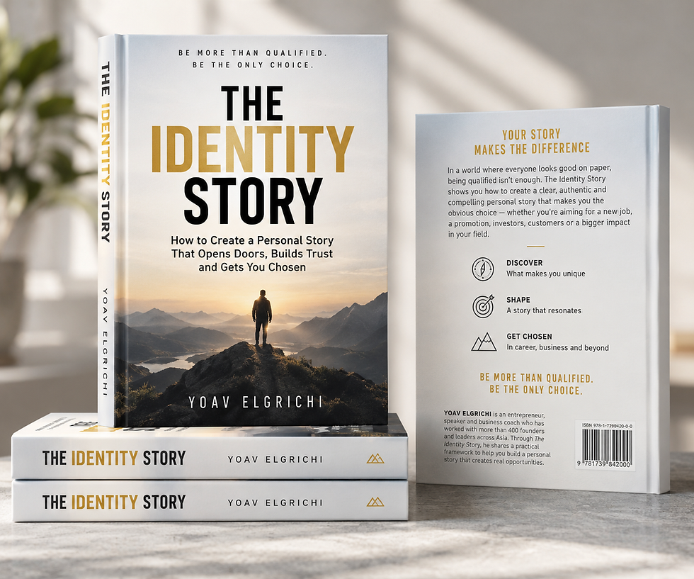 Image of the Identity Story book cover