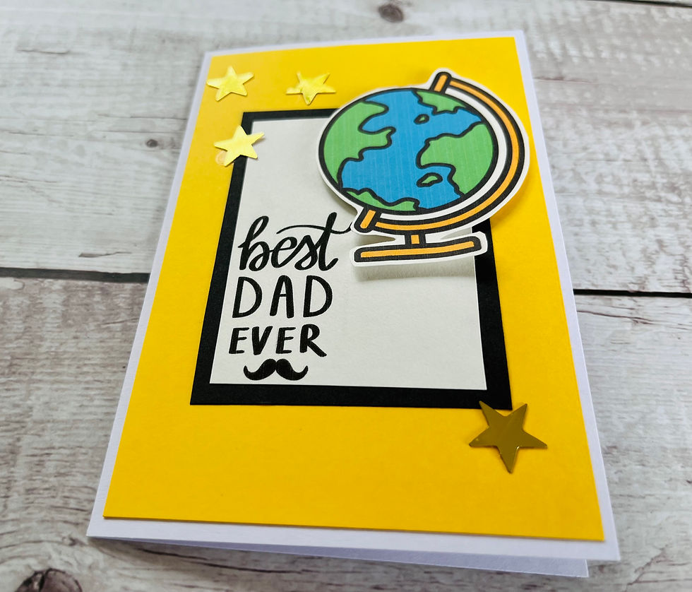 Thumbnail: Best Dad Ever Handmade Greeting Card