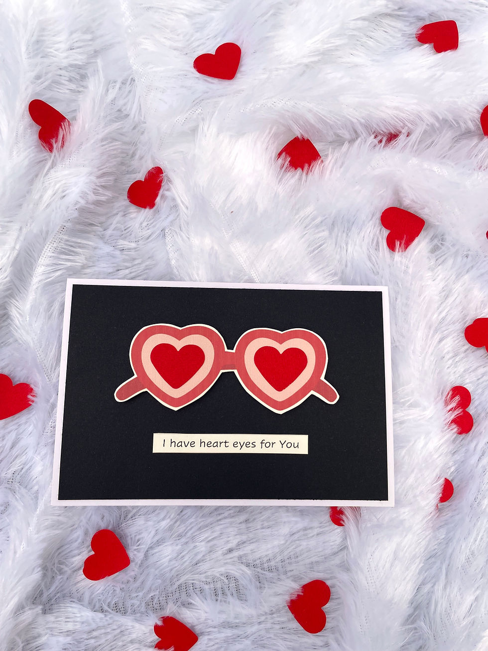 Thumbnail: Crafted Forever Heart Eyes greeting card