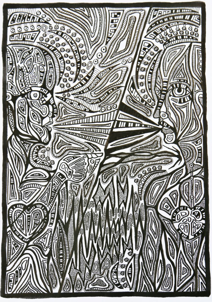 3栗田淳一 異心伝心.JPG