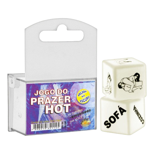 Jogo do prazer hot brilho no escuro diversão ao cuboBO