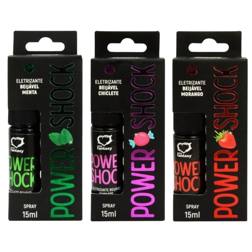 Power Shock Eletrizante Beijável 15ml