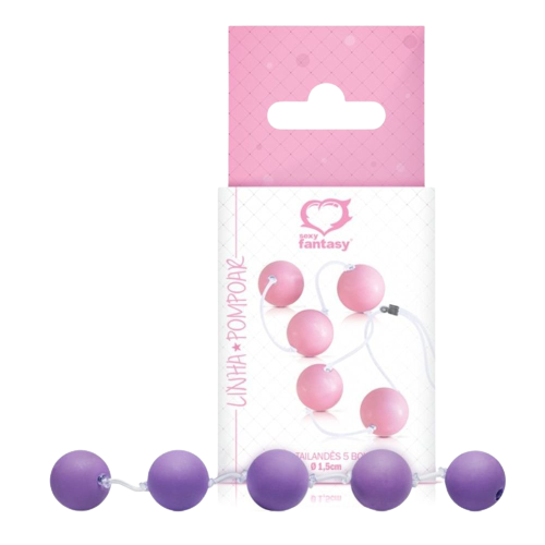 Colar Tailandes 5 Bolas Pequeno