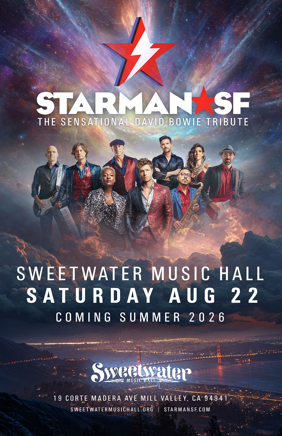 Starman SF at Sweetwater Music Hall
