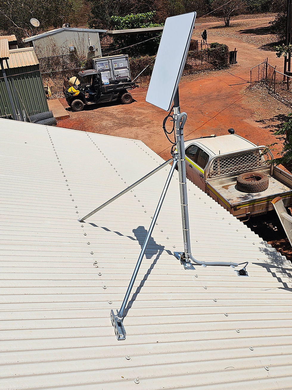 Thumbnail: StarLink Internet Roof-Top Installation