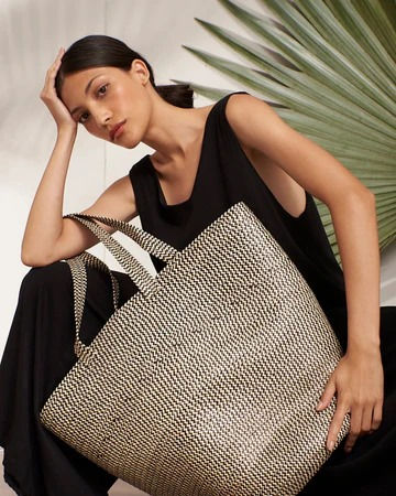 SQUARE NATURAL BAG