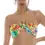Miniatura: BIRDS OF PARADISE - Top bandeau con cuello halter y nudo