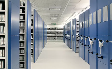 Rackline shelving maximises space and efficiency in your stockroom.