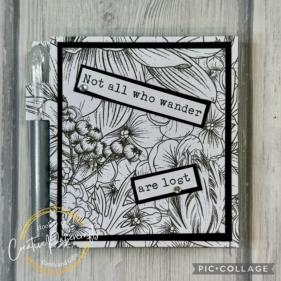 Post-It Note Holder -Not All Who Wonder