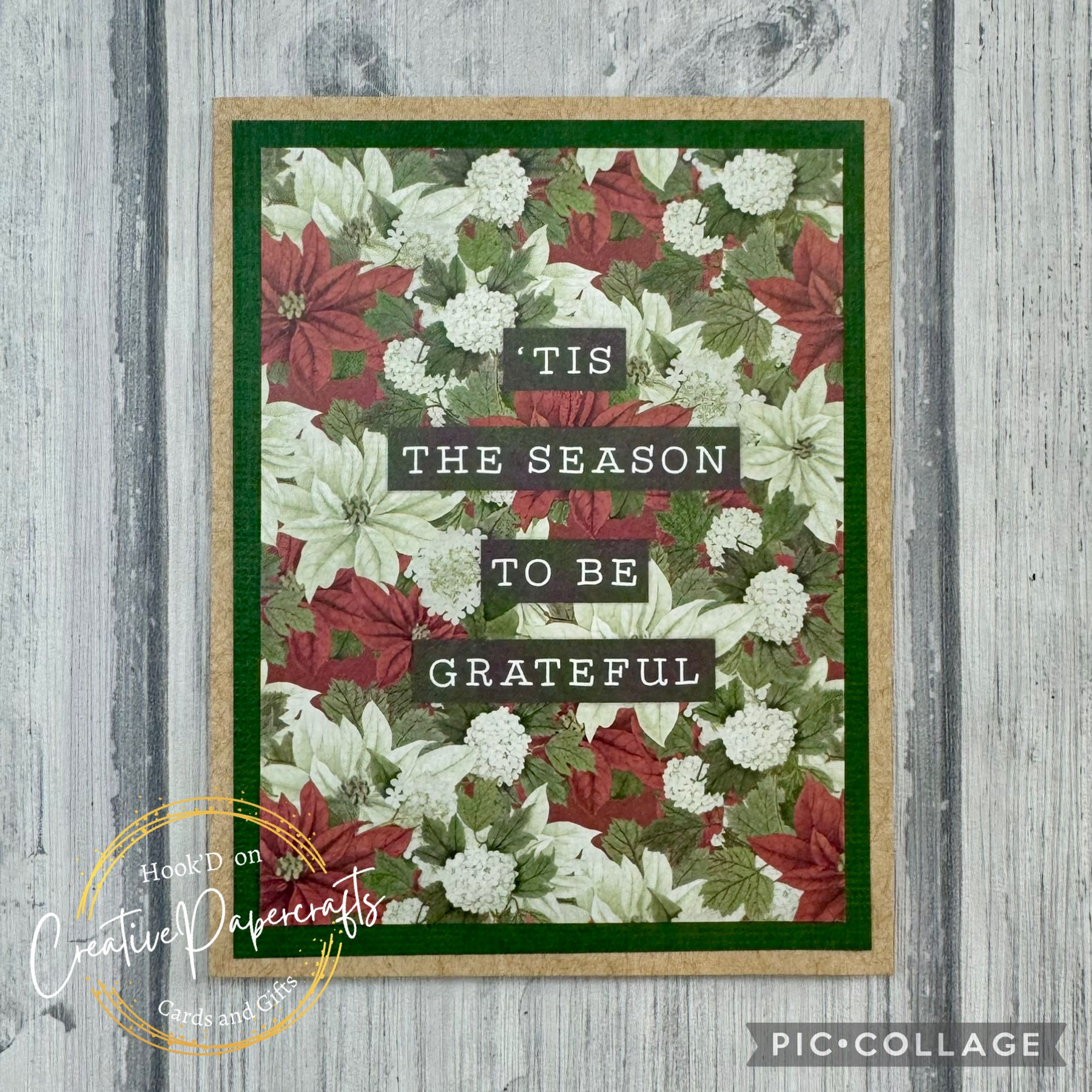 Gift Cards - Assorted Traditional Green trim