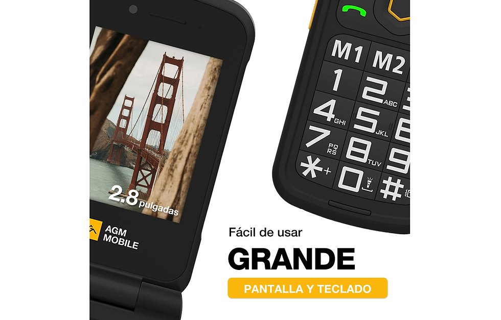 Miniatura: Teléfono AGM M8 FLIP