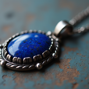Lapis Lazuli Pendant Necklace