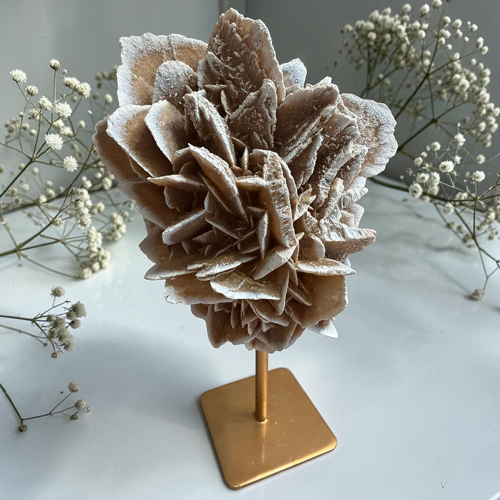 Large Desert Rose Crystal on Stand