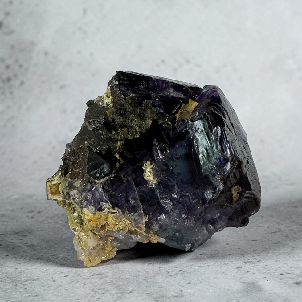 Rare Etched Purple Fluorite